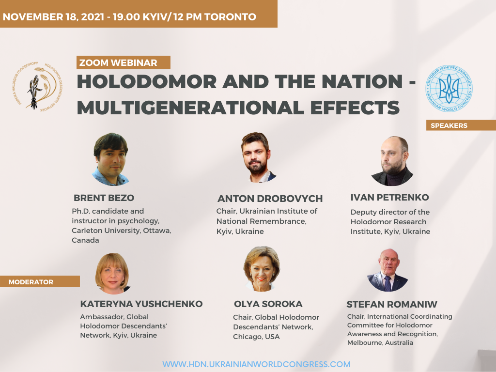 Holodomor and the Nation – Multigenerational Effects