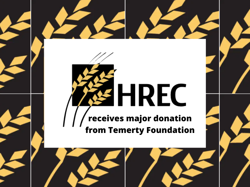 Announcement of Major Gift to HREC