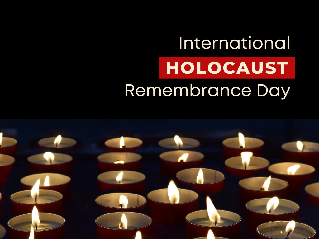 #WeRemember — in memory of the victims of the Holocaust