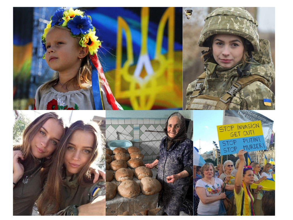 Thank you to each and every woman which stands with Ukraine