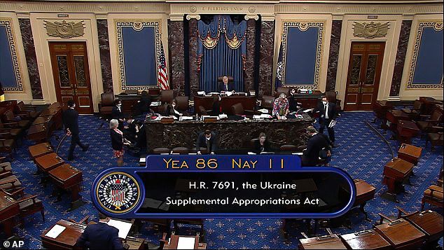 Конгрес США схвалив виділення Україні військової допомоги в розмірі 40 млрд доларів