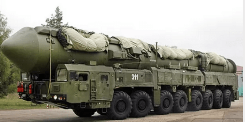 Russia training forces on the use of thermonuclear ballistic missiles