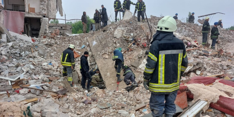 Child’s body found in the rubble of Chasiv Yar, Donetsk region