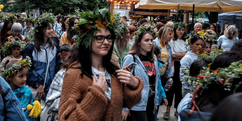 Ukrainians in the Czech capital celebrate Kupala Night