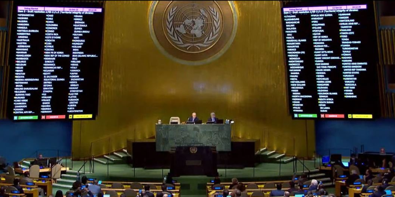 Фіаско Росії під час голосування в ГА ООН щодо її так званих референдумів в Україні