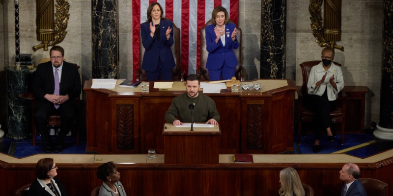 Address by Volodymyr Zelensky in a joint meeting of the US Congress