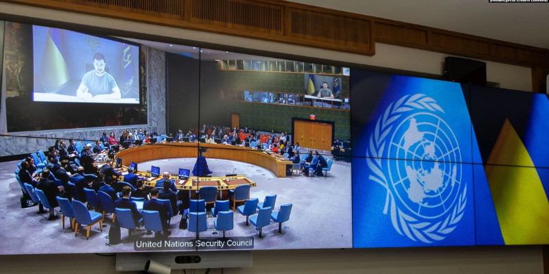 Україна закликає вигнати Росію з ООН як присутню там незаконно