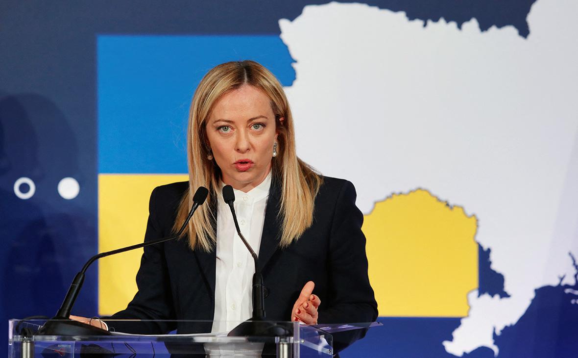 Премʼєрка Італії: Підтримка України – це захист міжнародного права