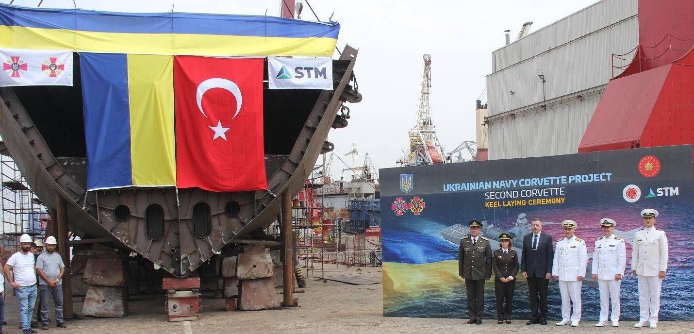 Туреччина будує для України другий бойовий корабель