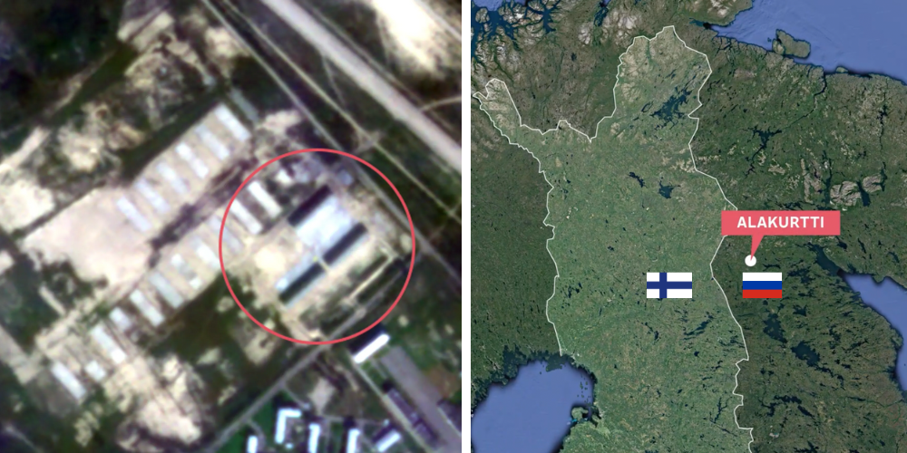 Russia sets up military bases on Finnish border