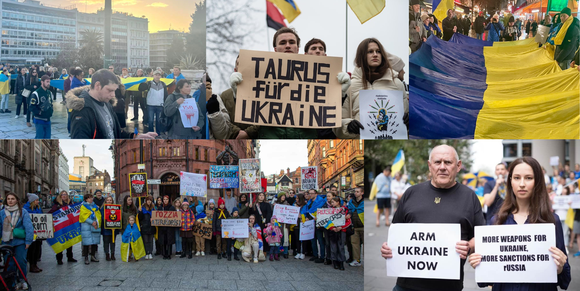 Підтримати Україну: у десятках міст світу мітингують українці