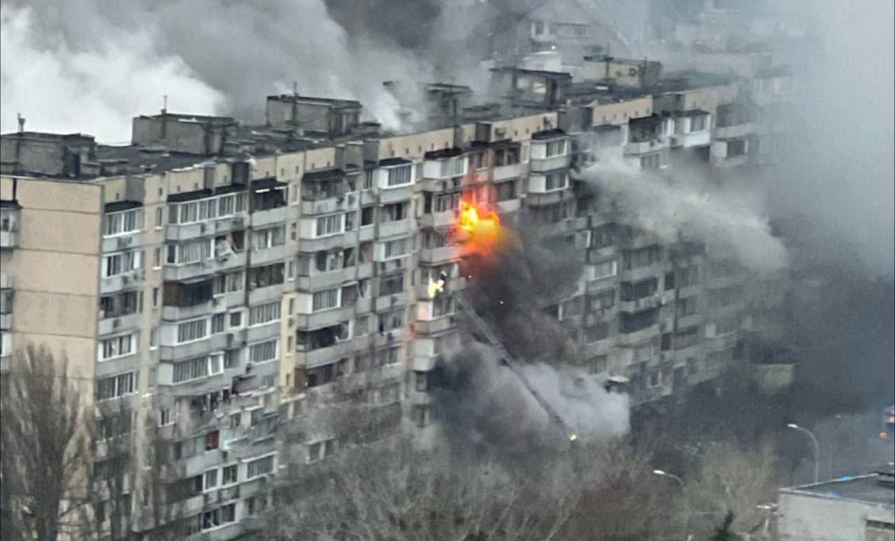 Ukraine under massive Russian attack