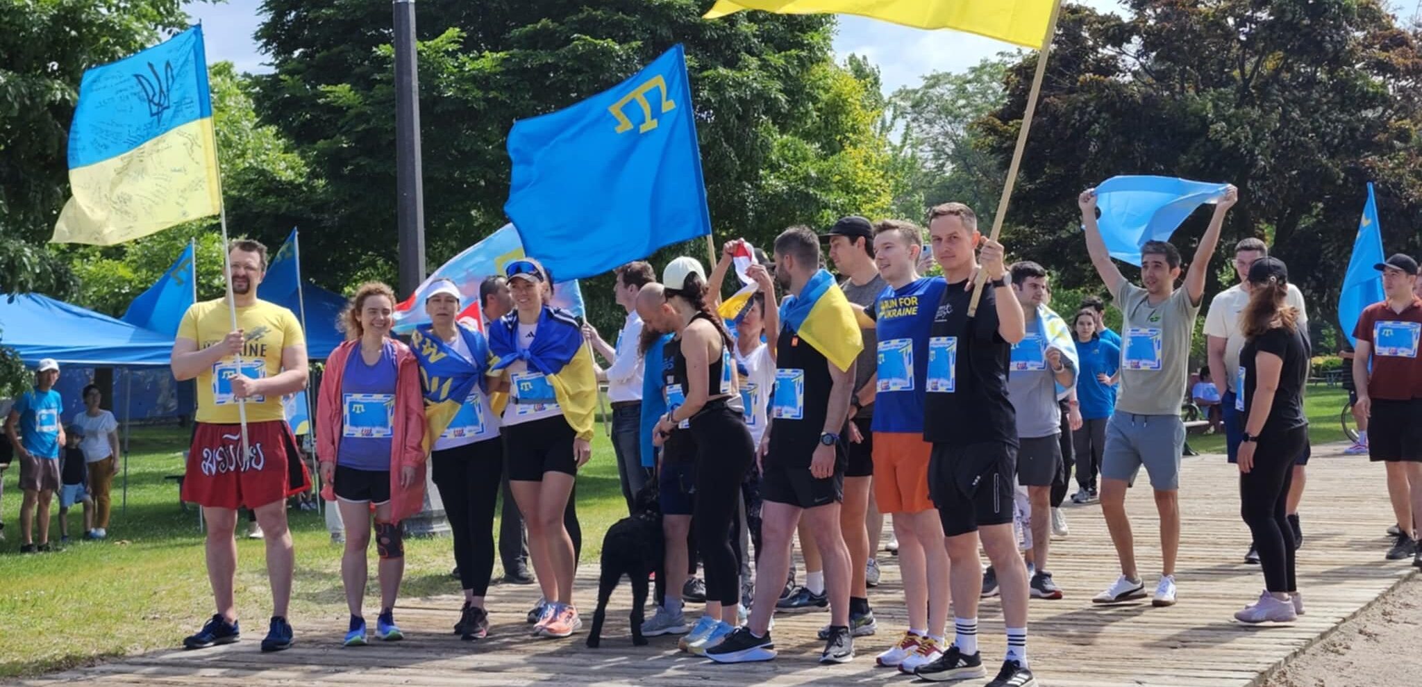Ukrainians in Toronto celebrate Crimean Tatar Flag Day