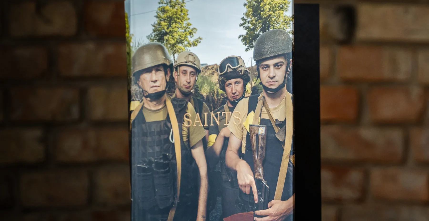 Saint Javelin with photographer Sasha Maslov release a photobook of Ukraine’s defenders