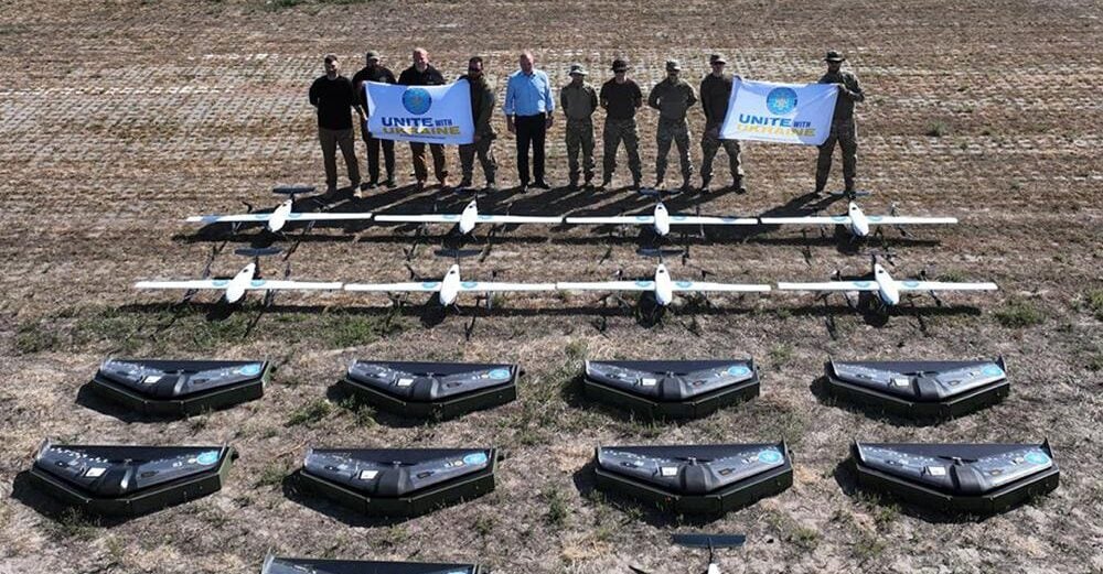 Ukrainian World Congress delivers 18 long-range UAV systems for Ukraine’s Defense Forces