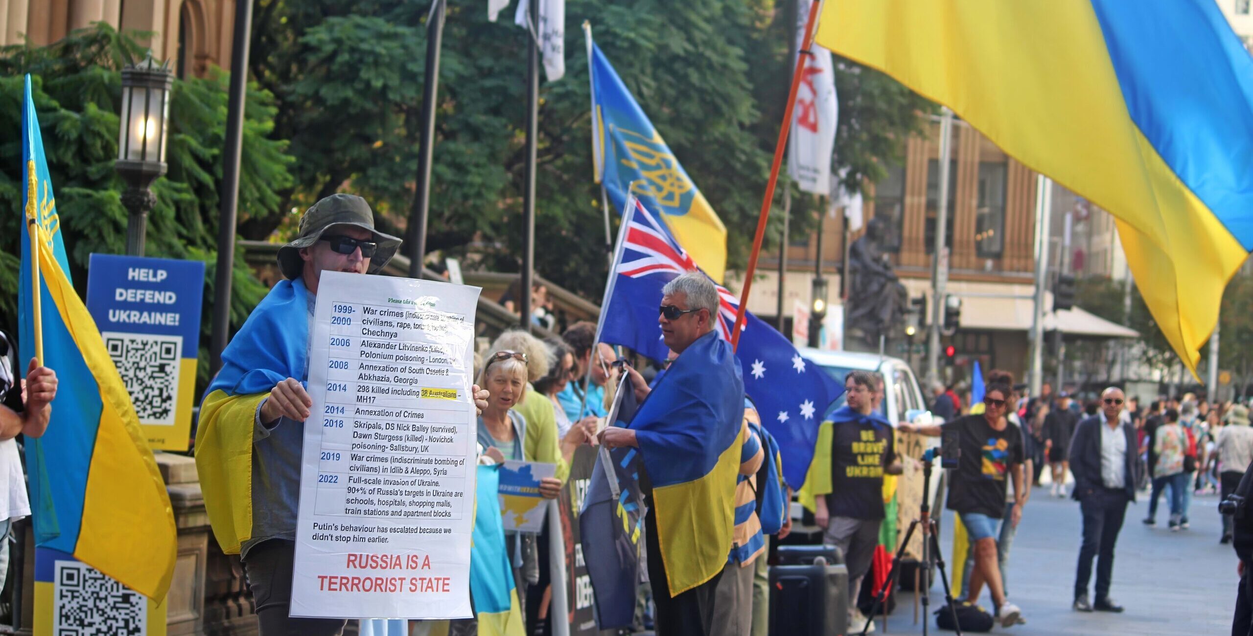 Ukrainians in Australia urge government to strengthen sanctions against Russia