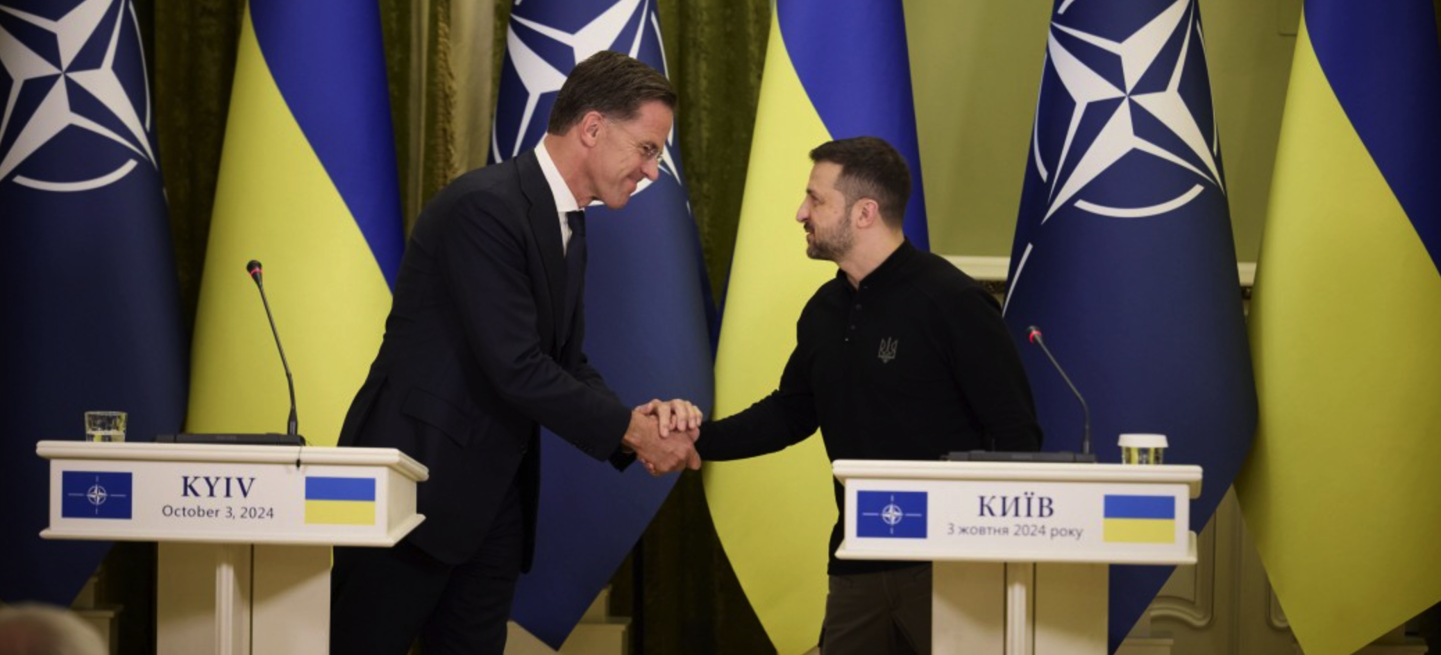 New NATO Secretary General Rutte visits Kyiv