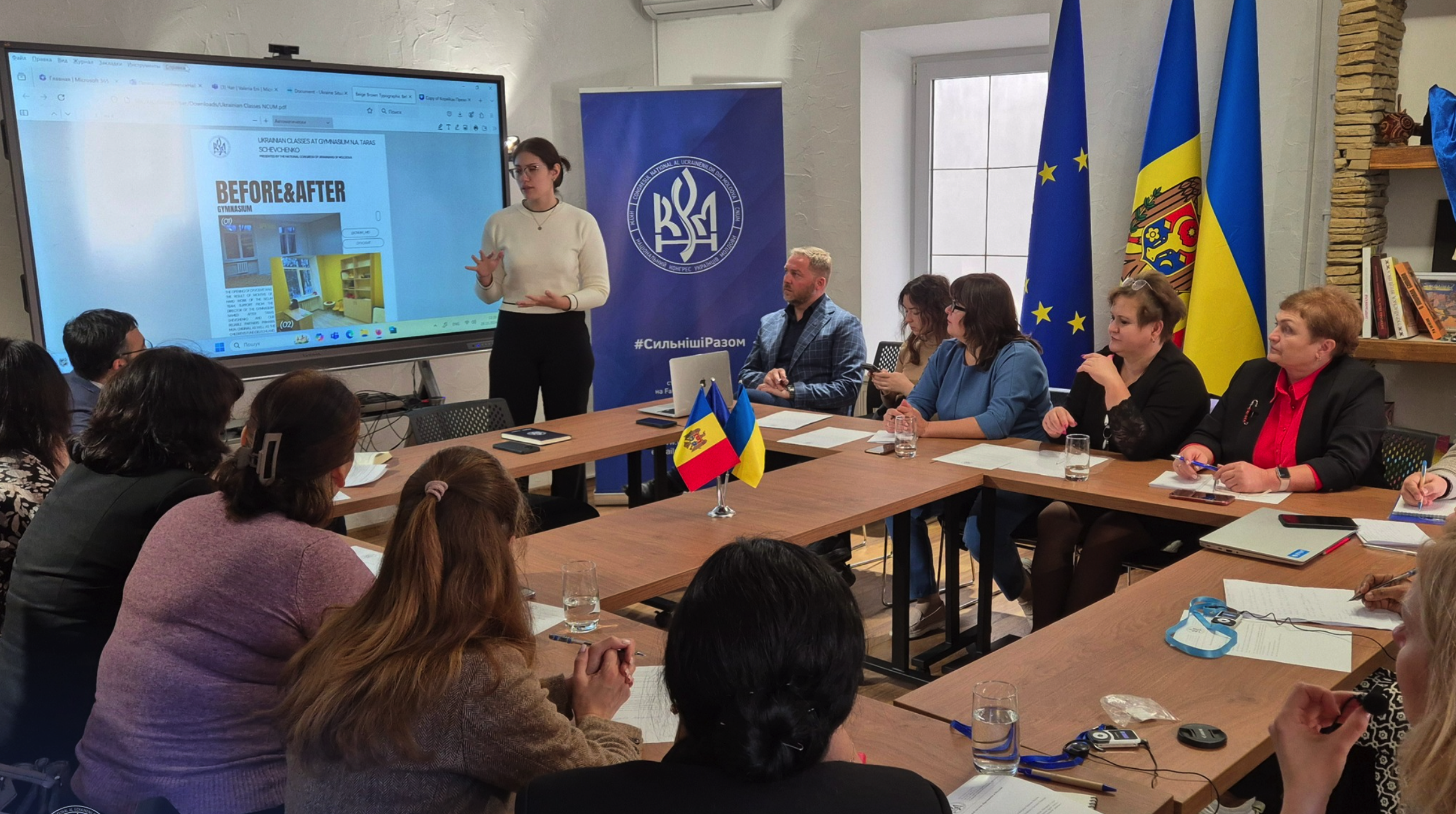 Ukrainians in Moldova enhance status of Ukrainian language