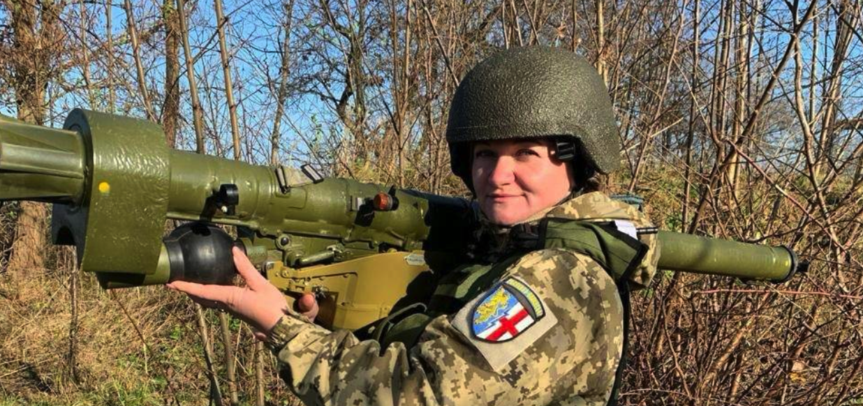 Ex-preschool teacher shoots down her first Russian missile during aerial attack on Ukraine