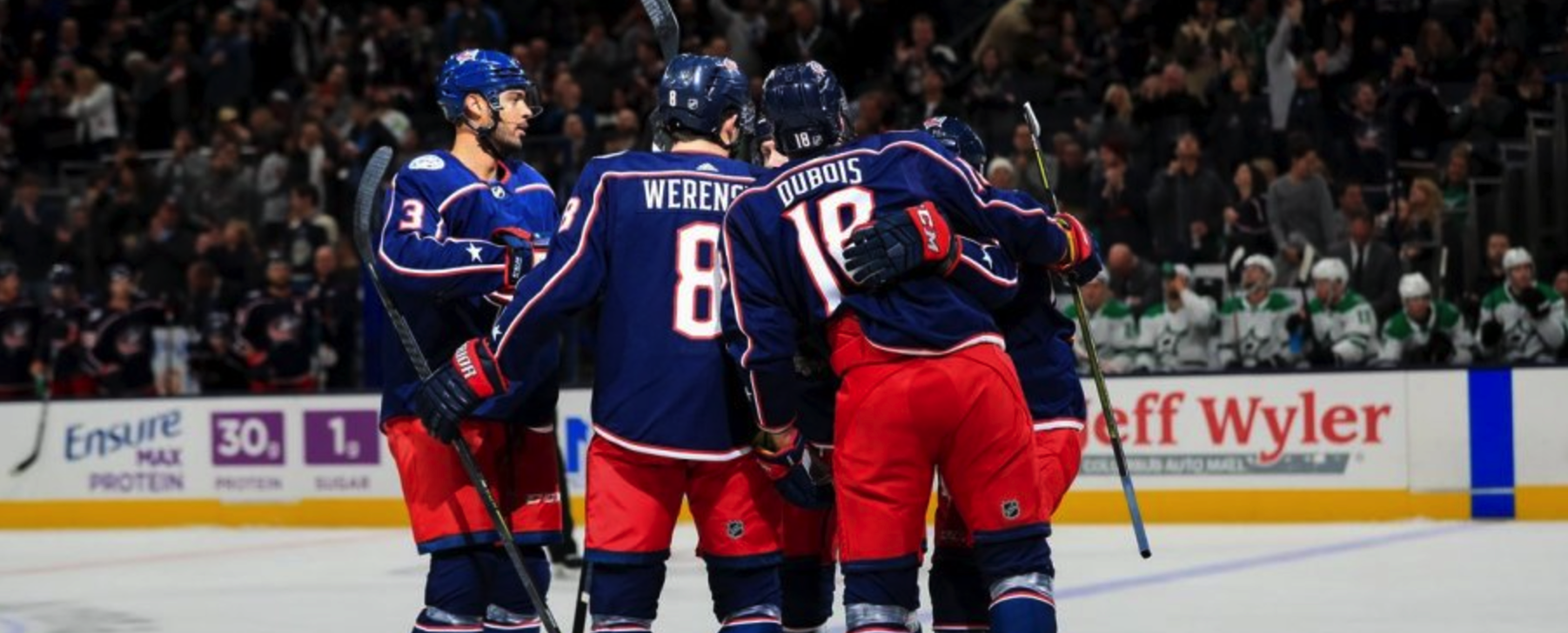 Ukrainians decry NHL team Blue Jackets’ collaboration with pro-Russian group