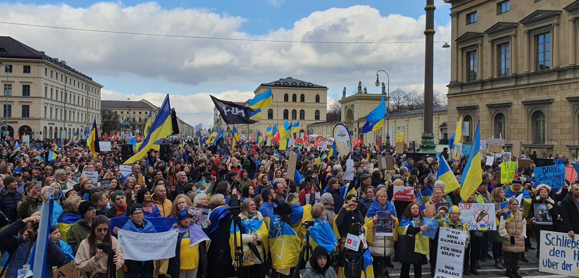 Los ucranianos de Múnich se manifestarán en masa durante la Conferencia de Seguridad de Múnich