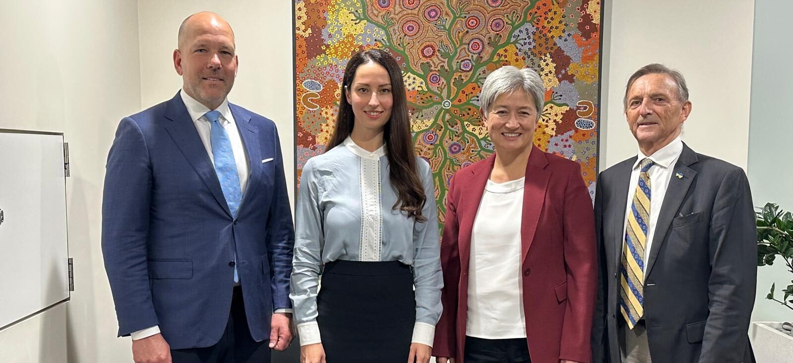 UWC President meets with Australian Foreign Affairs Minister Penny Wong